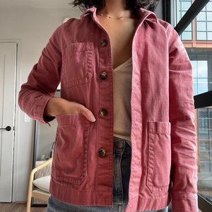 Madewell Garment-Dyed Ashwood Chore Coat (XS)
